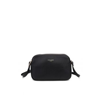 Geanta crossbody din piele ecologica cu doua compartimente