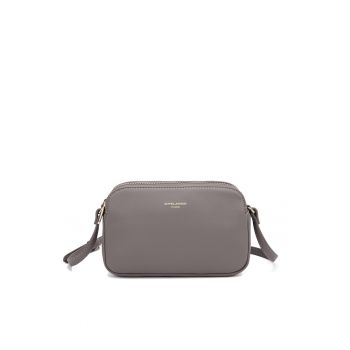 Geanta crossbody din piele ecologica cu doua compartimente