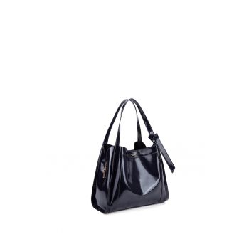 Geanta cu aspect lucios Velvetia Prime