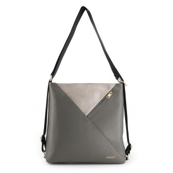 Geanta dama  Shopper - piele naturala - 32x32x9 - - lungime curea max - 2 buzunare interioare - 1 buzunar exterior