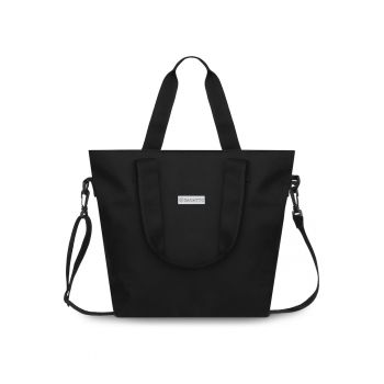 Geanta dama umar - Shopper - Neagra - 43x34x17 cm