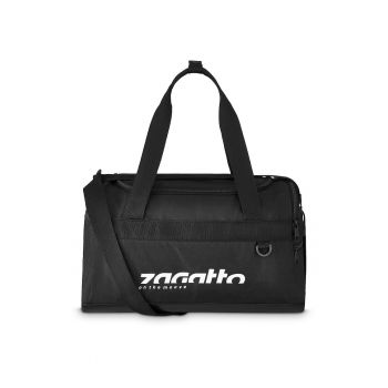 Geantă de voiaj  40x20x25 cm - neagră - 20L - atașabilă la troler