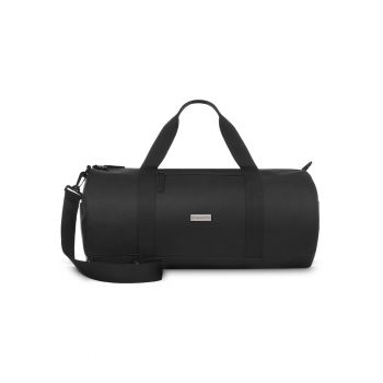 Geantă de voiaj  neagră - 50x26x25 cm - curea de umăr reglabilă - 32L