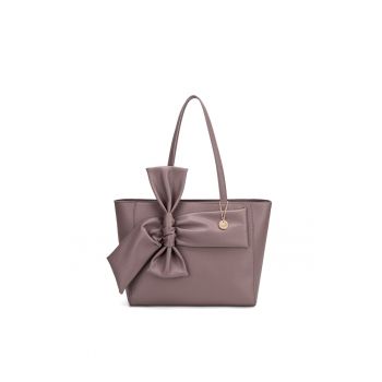 Geanta shopper cu fermoar Velvetine Elite