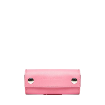 Port chei piele -  roz - 15x12x0 cm Port chei piele -  roz - 15x12x0 cm