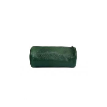Portfard piele -  Skin - verde - 20 x 9 x 9 cm