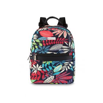 Rucsac dama - Imprimeu floral - 24x8x32 cm - ZG892