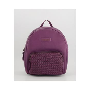 Rucsac din piele cu buzunar exterior - 49745