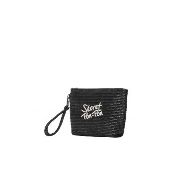 SECRET PON PON. - Etui cu broderie logo Ereba Lux