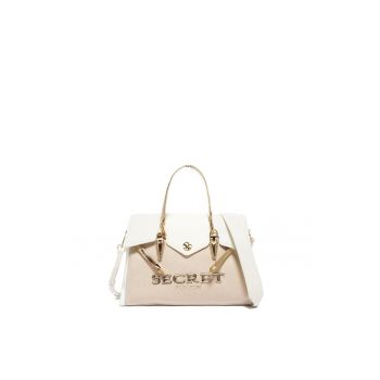 SECRET PON PON - Geanta din piele ecologica cu maner Eglantine Chic
