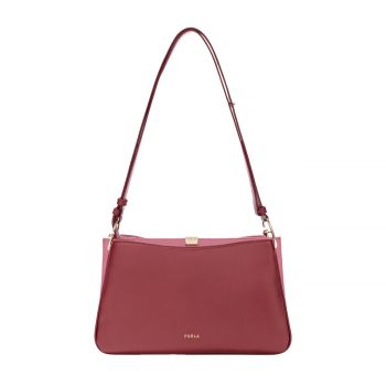 Agata m crossbody rubino + blush pink