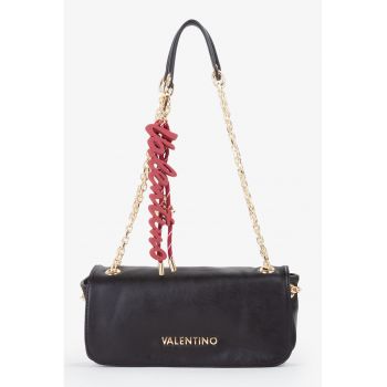 Geanta crossbody cu accesoriu logo detasabil