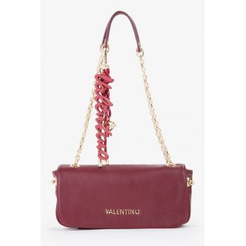 Geanta crossbody cu accesoriu logo detasabil
