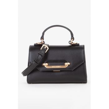 Geanta crossbody cu inchidere cu clapa