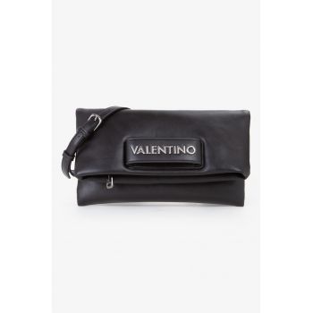 Geanta crossbody de piele ecologica cu clapa