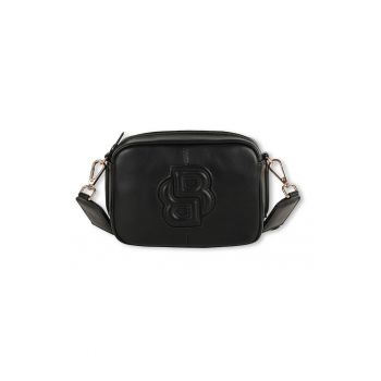 Geanta crossbody de piele ecologica cu logo