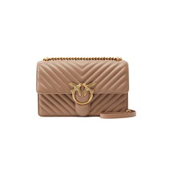 Geanta crossbody de piele Love One Classic