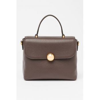 Geanta crossbody din piele cu maner fix Moonlight