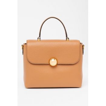 Geanta crossbody din piele cu maner fix Moonlight