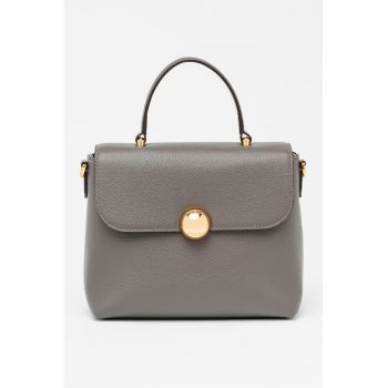 Geanta crossbody din piele cu maner fix Moonlight