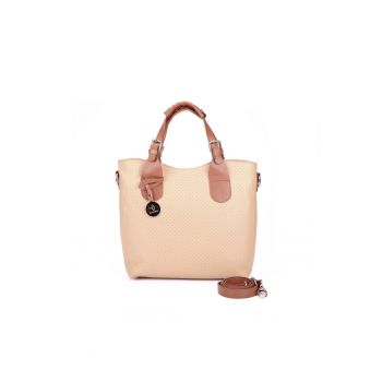 Geanta dama piele - ANNA Z mare natur