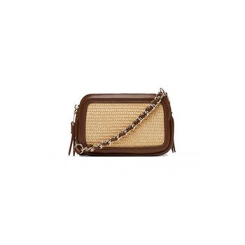 Geanta dama  SM13001088 - Piele ecologica - Bej