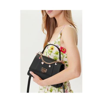 Geantă dama  VIVA PLATFORM - piele ecologică - negru