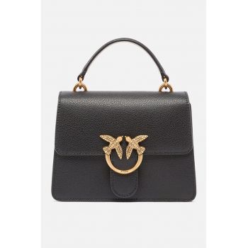Geanta de piele cu maner Mini Love