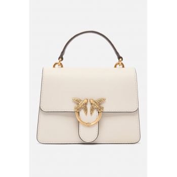Geanta de piele cu maner Mini Love