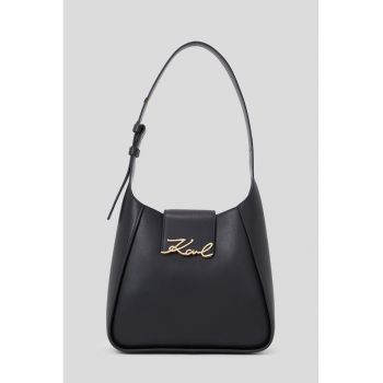 Geanta hobo din piele Signature