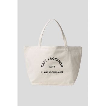 Geanta shopper de panza cu buzunar interior