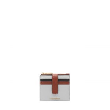 Metallic tricolor snow + cognac + noir