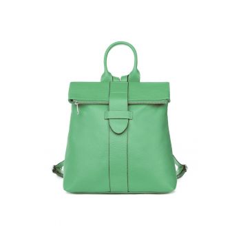 Rucsac din piele naturala Ricardo verde fistic