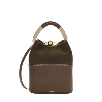 Sfera s bucket bag 23 espresso + brown