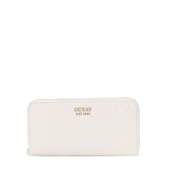 Brenton large zip around wallet bone