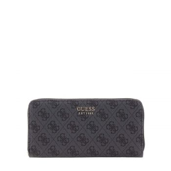 Brenton large zip around wallet coal