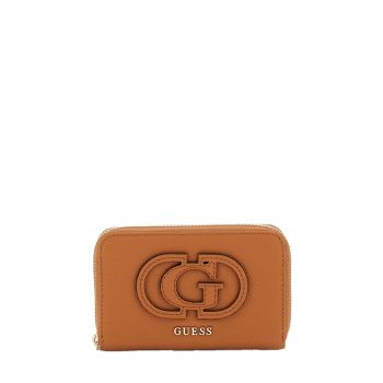 Calebra logo-script wallet cognac