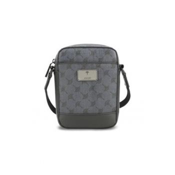Geanta barbati   - granat - piele ecologica - 14.5 x 19.5 x 5 cm Geanta barbati   - granat - piele ecologica - 14.5 x 19.5 x 5 cm