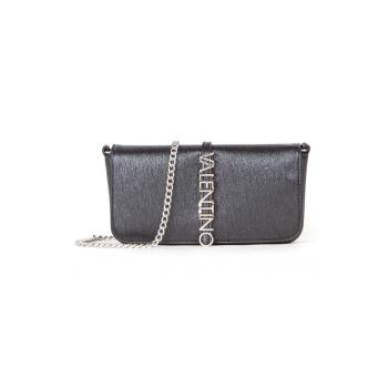 Geanta crossbody cu aplicatie logo metalica Materia Geanta crossbody cu aplicatie logo metalica Materia