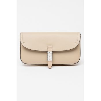 Geanta crossbody de piele cu bareta detasabila Geanta crossbody de piele cu bareta detasabila