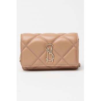 Geanta crossbody din piele ecologica cu aspect matlasat Endue