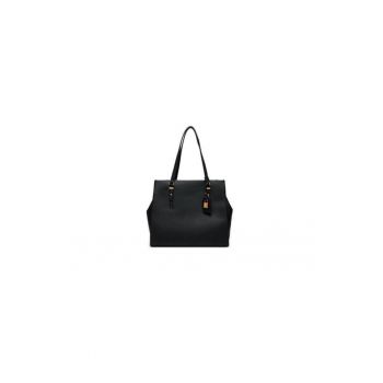 Geanta dama  304206658 - Piele ecologica - Negru Geanta dama  304206658 - Piele ecologica - Negru