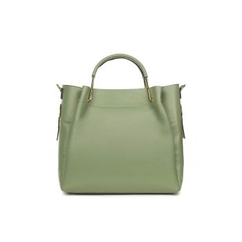 Geanta dama din piele naturala Fabiana cu model Geanta dama din piele naturala Fabiana cu model