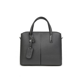 Geanta dama din piele naturala Gianna gri Geanta dama din piele naturala Gianna gri