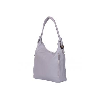 Geanta dama din piele naturala Mia gri Geanta dama din piele naturala Mia gri