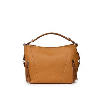 Geanta dama din piele naturala Samira galben Geanta dama din piele naturala Samira galben