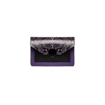 Geanta dama piele -  Ivona - mov negru - 26x7x18 cm Geanta dama piele -  Ivona - mov negru - 26x7x18 cm