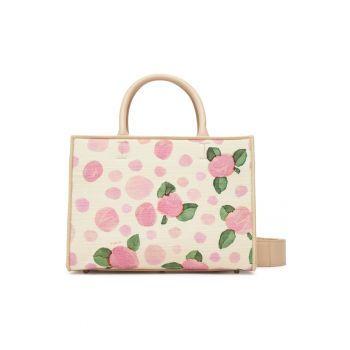 Geanta dama  WB01811 BX3870 - Textil - Bej/Roz Geanta dama  WB01811 BX3870 - Textil - Bej/Roz