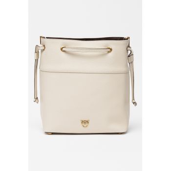 Geanta de piele cu maner Geanta de piele cu maner