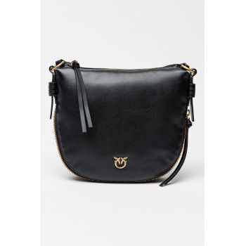 Geanta din piele cu bareta ajustabila de umar Geanta din piele cu bareta ajustabila de umar